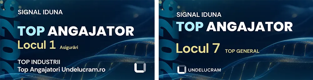 Alătură-te echipei SIGNAL IDUNA!